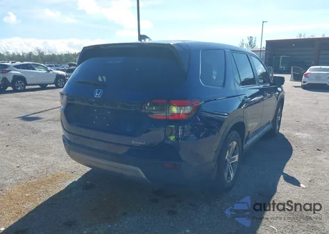 2024 Honda Pilot Ex-L 7 Passenger z USA, uszkodzony, nr VIN 5FNYG2H55RB006885